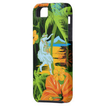 Aloha Hawaii iphone case iPhone 5 Skydd