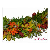 Aloha LeiHawaii vykort
