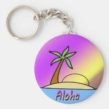 Aloha ö nyckel ringar