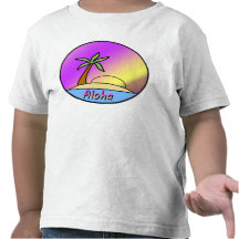Aloha ö tee shirts
