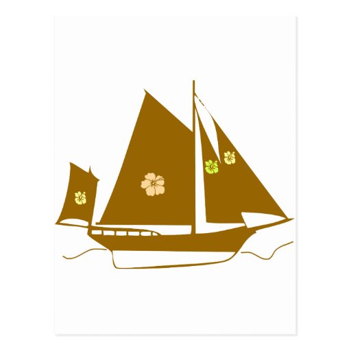 Aloha souveniryacht vykort