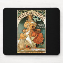 Alphonse (Alfons) Mucha Chocolat ideal Musmattor