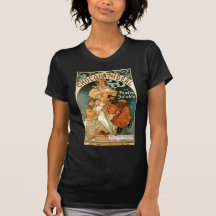 Alphonse (Alfons) Mucha Chocolat ideal T Shirts