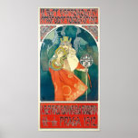 Alphonse Mucha 6e Sokol Festival, affisch 1912