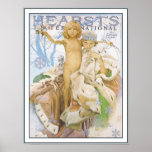 Alphonse Mucha affisch:  Tidskriftillustration