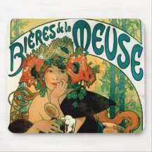 Alphonse Mucha:  Bieres de la Meuse Mus Matta