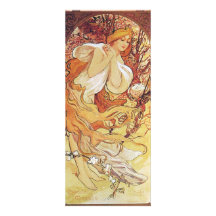 Alphonse Mucha Chocolat Inbjudningar
