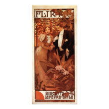 Alphonse Mucha flörttryck Foton