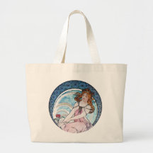 Alphonse Mucha konst Tygkassar