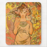Alphonse Mucha som romusen vadderar Mus Matta