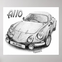 Alpin A110 Affisch
