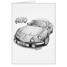 Alpin A110 Hälsningskort