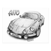 Alpin A110 Vykort