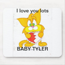 Älska dig lottmousepad mus matta