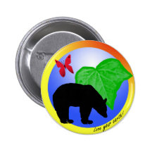 Älska din jord knäppas pins