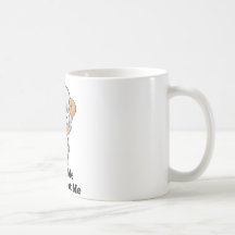 Älska mig äter inte mig fårdesignen kaffe mugg