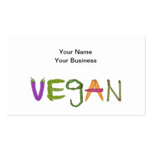 Älskare för VeganVeggiesgrönsak Visitkort Mall
