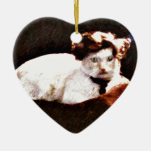Älskling Cat_ Jul Dekorationer