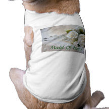 Älsklings- bekläda för bröllopmaid of honor djur tshirt