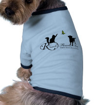 Älsklings- bekläda för RÄCKVIDDrädding Hund T-shirt