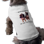 Älsklings- bekläda för tyska herdevalpar hund tee
