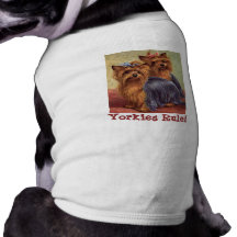 Älsklings- bekläda för Yorkshire Terrier Djur Shirt