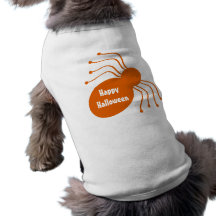 Älsklings- bekläda Halloween för orange spindel Kläder För Husdjur