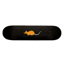 Älsklings- mus. Kanelbrun färg Skate Decks