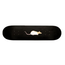 Älsklings- råtta. Lisma och Variegated. Hooded för Skateboard Deck