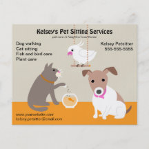 Älsklings- sittaaffärsadvertizing custom flyer