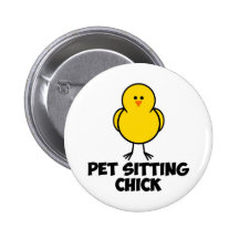 Älsklings- sittachick knapp