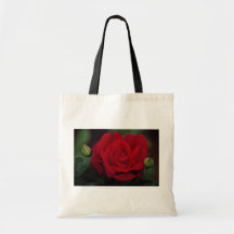 Älskvärd hybrid- Tea steg 'Chrysler Imperial Tote Bag
