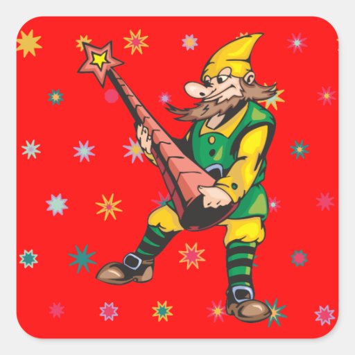 Älva- och julgranTopper Klistermärken