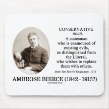 Ambrose Bierce konservativ djävulen ordbok Musmattor