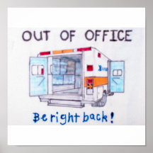 ambulans affisch
