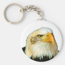 American Bald Eagle Keychains