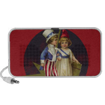 Americana vintage iPhone speakers