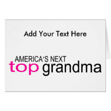Americas därefter överträffar mormor hälsningskort