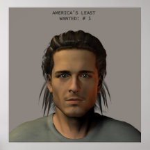 Amerika som önskas Least: #1 Print