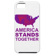 Amerika stativ tillsammans - centerpartisten/moder iPhone 5 cases