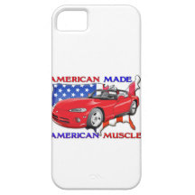 Amerikan gjord iphone case för muskelbilar iPhone4 iPhone 5 Fodraler
