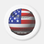 Amerikanbaseball Kylskåpmagneter