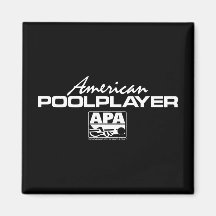 Amerikanbassängspelare Magnet För Kylskåp