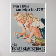Amerikankrigförbindelse under världskrig II Posters
