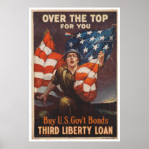 Amerikankrigförbindelse under världskrig II Posters