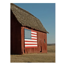 Amerikanladugård Vykort