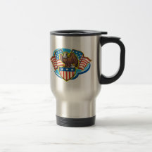 Amerikanörntravel mug kaffe kopp