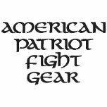 Amerikanpatriotslagsmål utrustar broderade polo tröjor