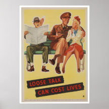 Amerikanpropaganda under världskrig II Posters
