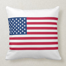 Amerikanska flaggan prydnadskuddar